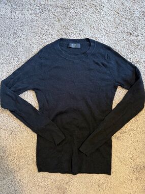 Brass Clothing Black Crewneck Sweater (flaw)